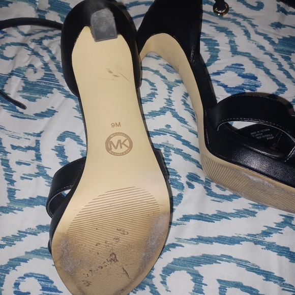 Black Michael Kors Heels - Picture 3 of 4